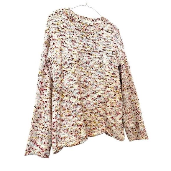 Madison + Hudson Long Sleeve Chenille Knitted Confetti Multicolor Sweater Medium - Picture 3 of 5